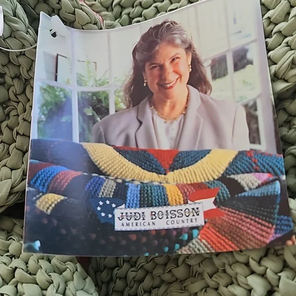 NWT JODI BOISSON HAND MADE RUG - Picture 10 of 16